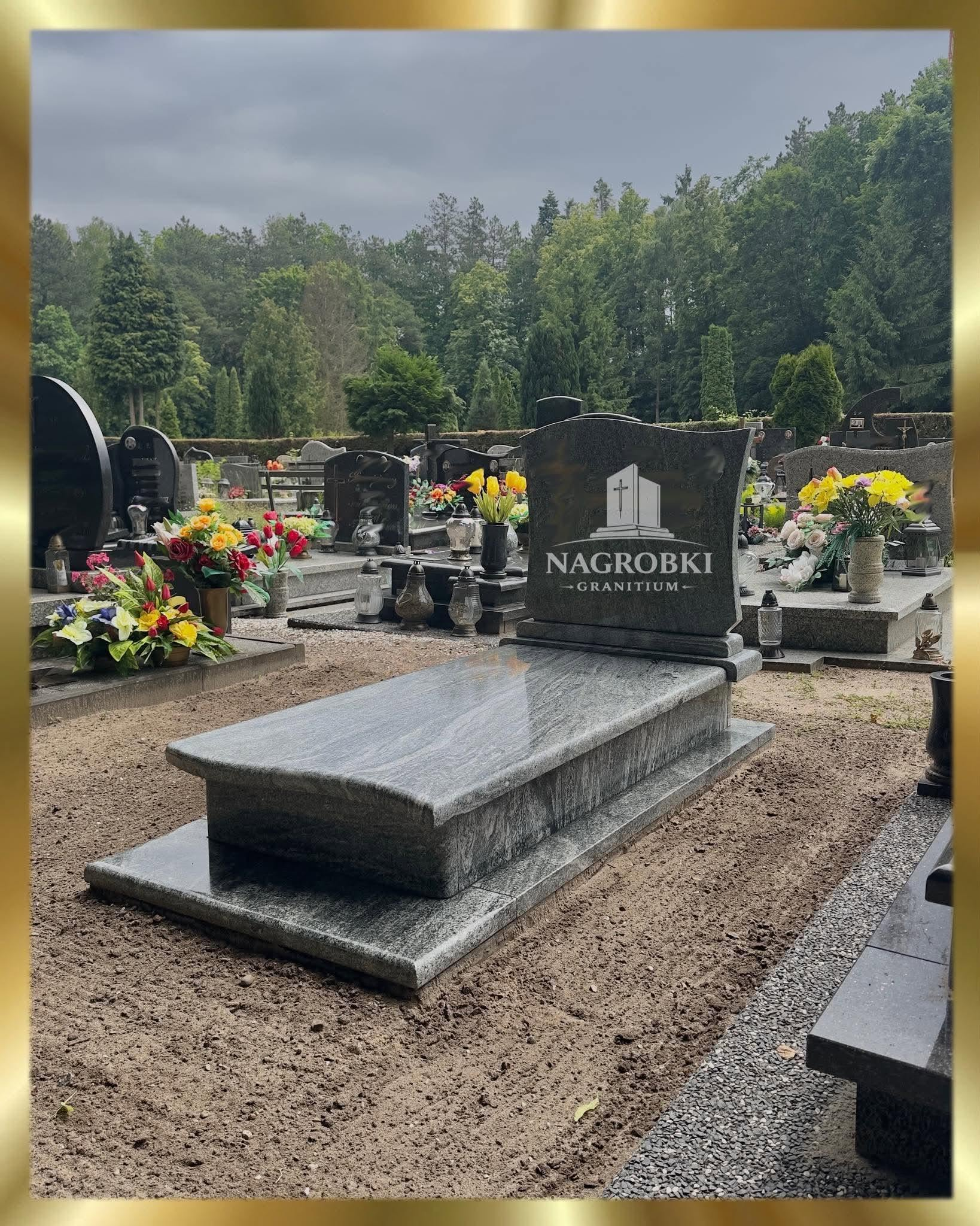 Kolejna realizacja – profesjonalny montaż nagrobka
